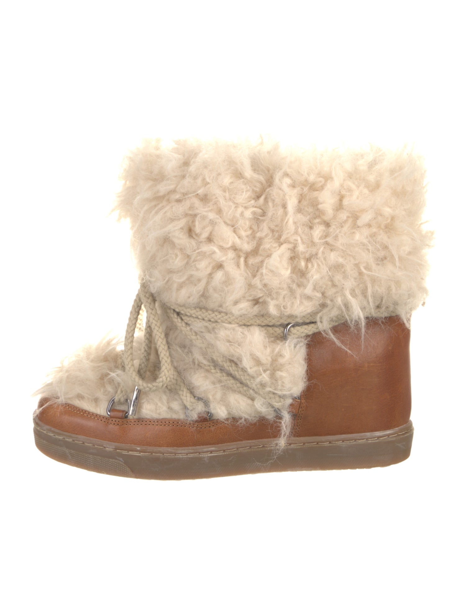 Isabel Marant Leather Snow Boots