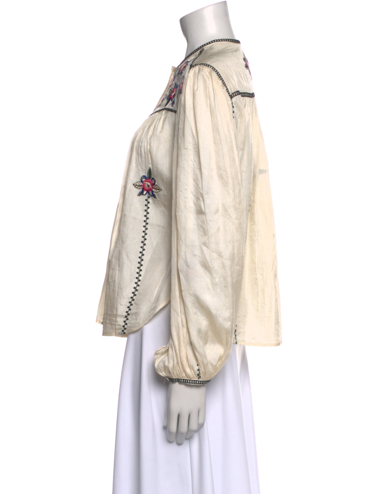 Isabel Marant Silk Printed Blouse w/ Tags