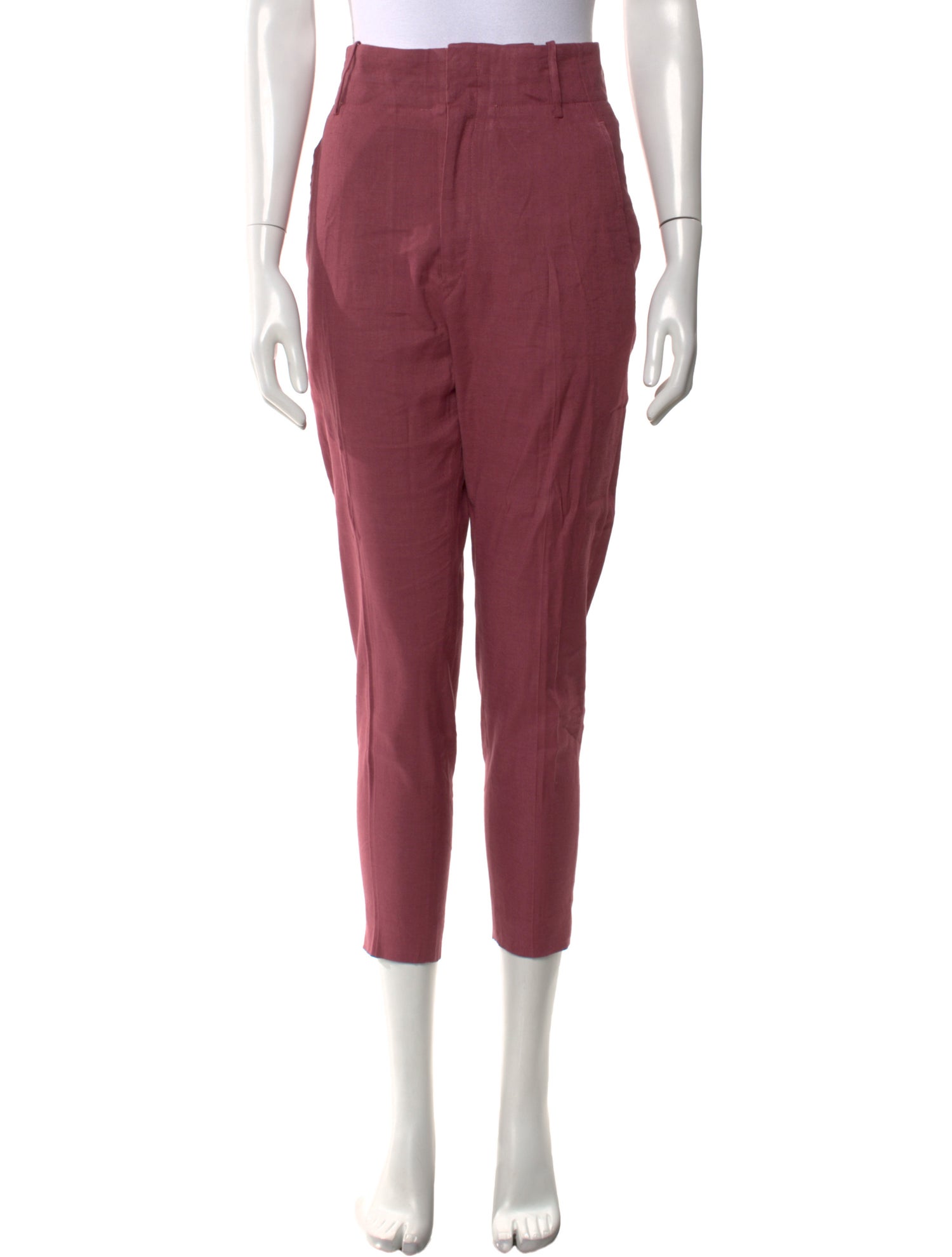 Isabel Marant Linen Skinny Leg Pants