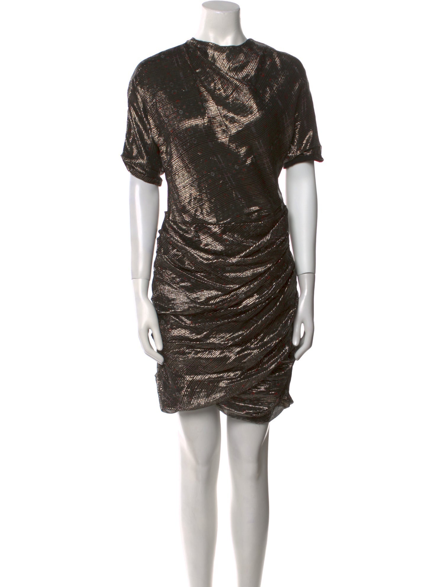 Isabel Marant Crew Neck Knee-Length Dress