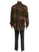 Marant Plaid Print Long Sleeve Shirt