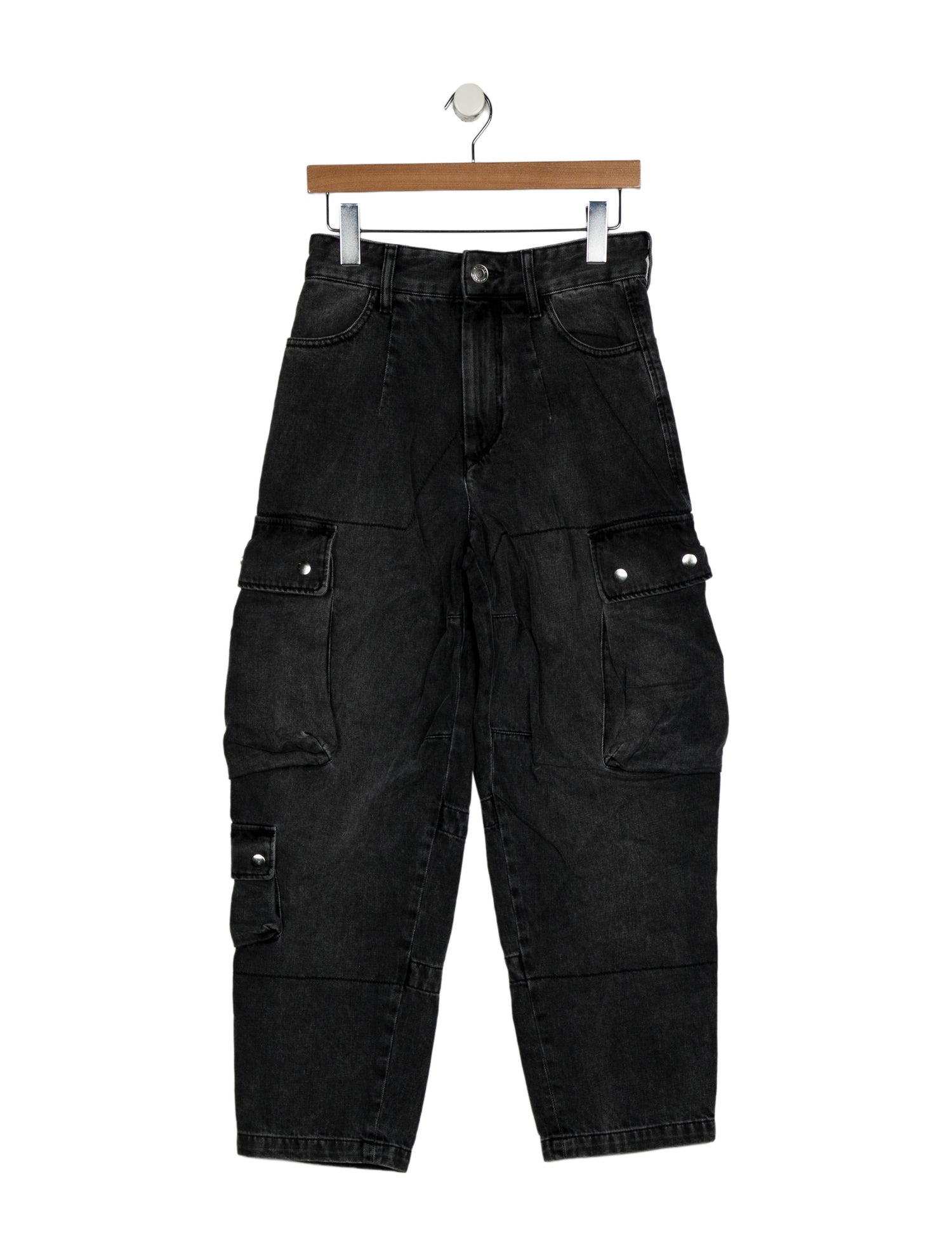 Isabel Marant High-Rise Straight Leg Jeans