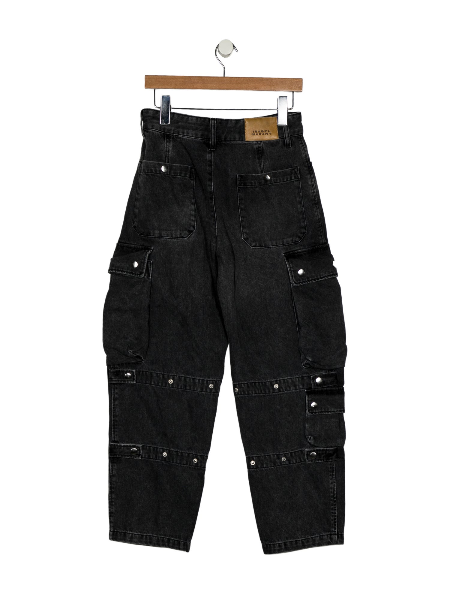Isabel Marant High-Rise Straight Leg Jeans