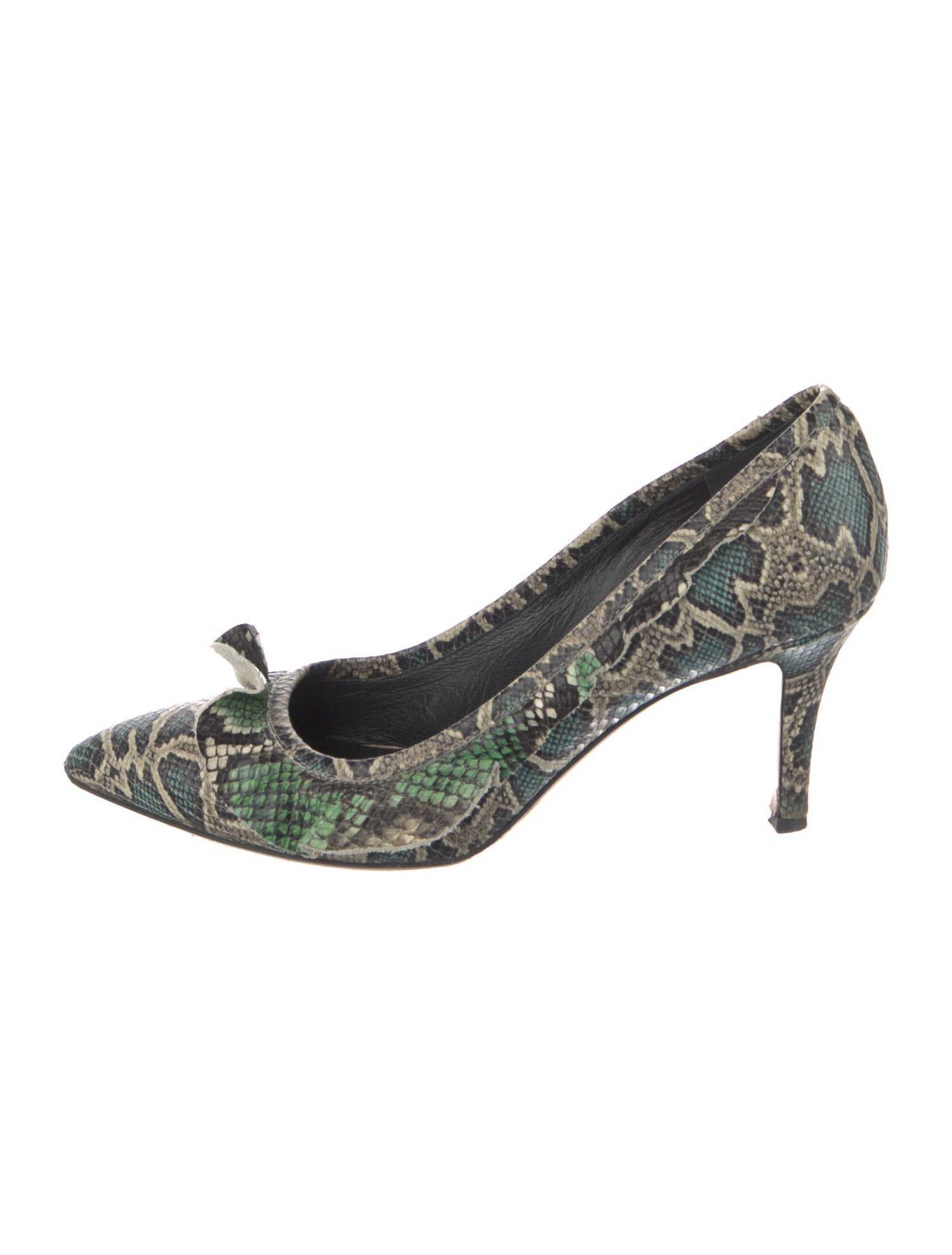 Isabel Marant Leather Printed Pumps
