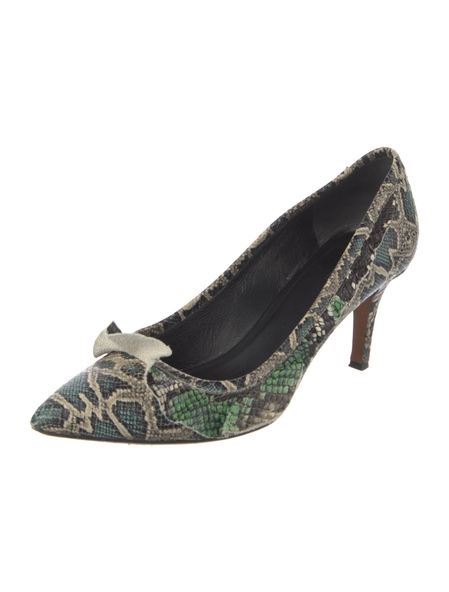 Isabel Marant Leather Printed Pumps