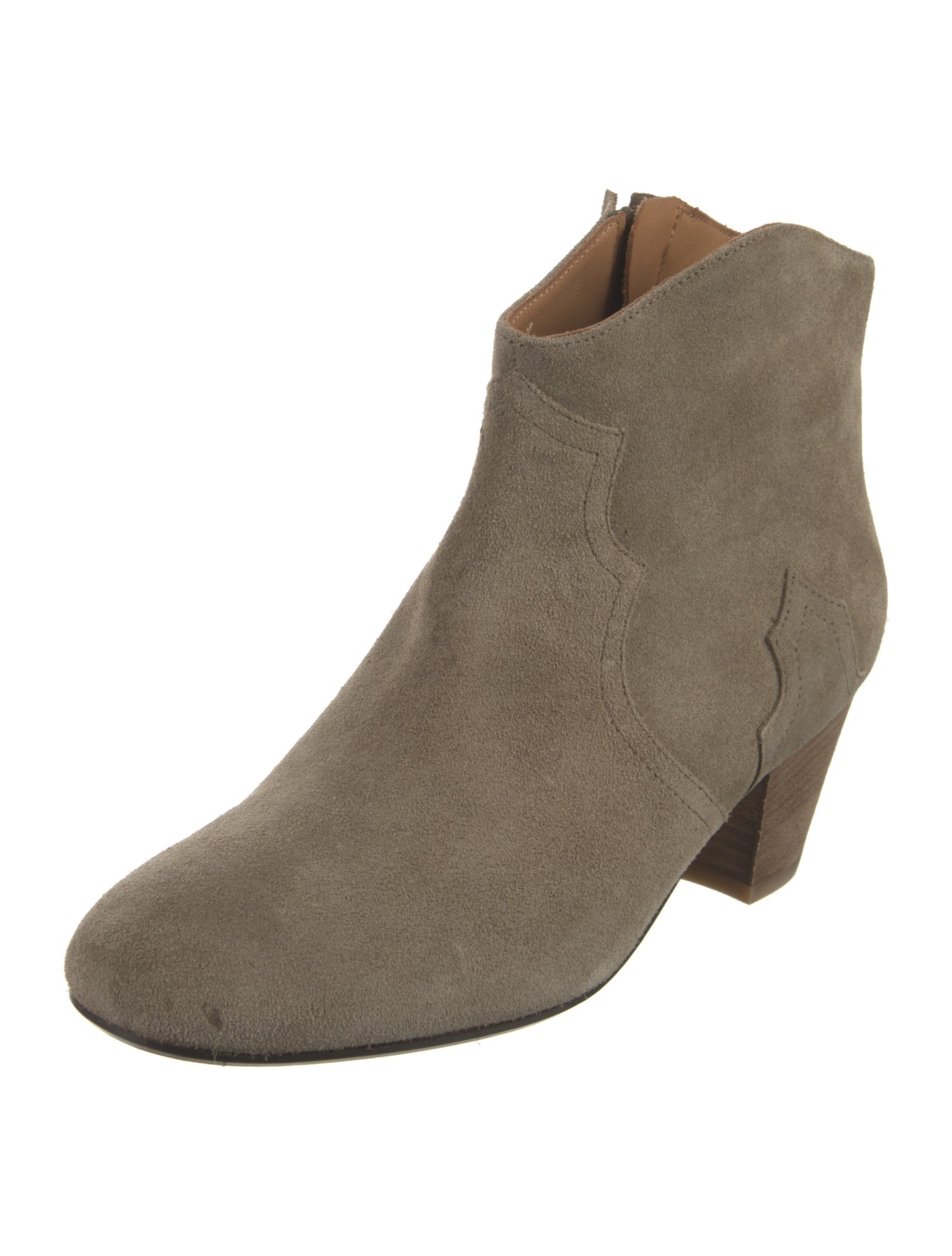 Isabel Marant Suede Western Boots