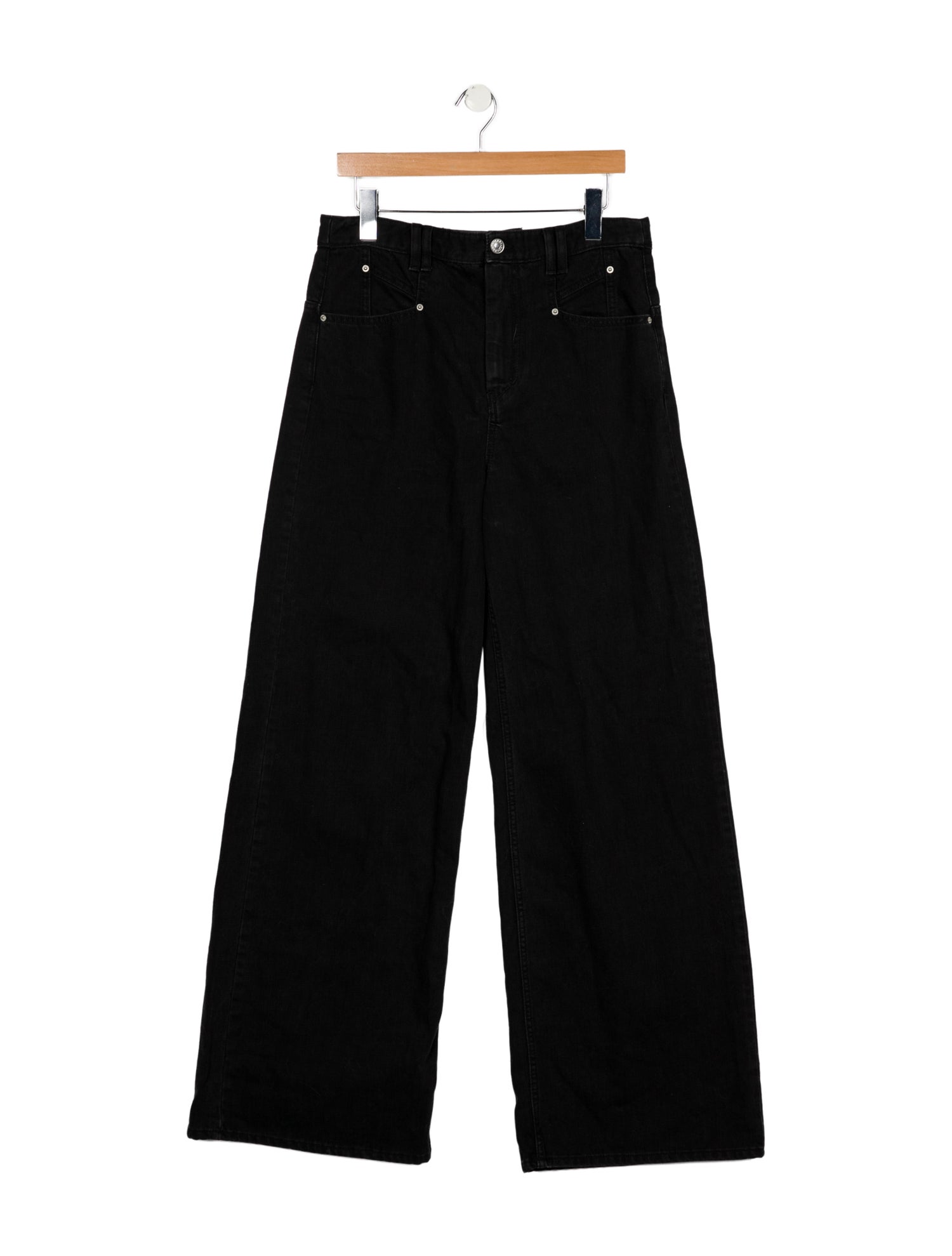 Isabel Marant High-Rise Wide Leg Jeans