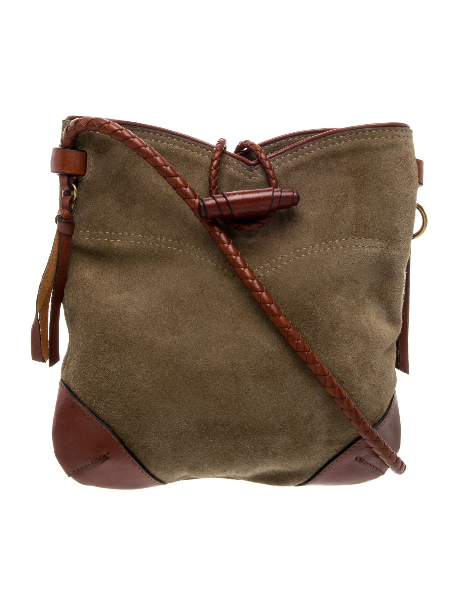 Isabel Marant Suede Messenger Bag