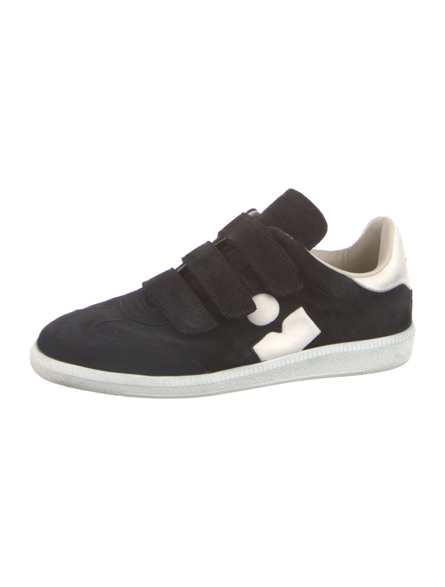 Isabel Marant Suede Leather Trim Embellishment Sneakers