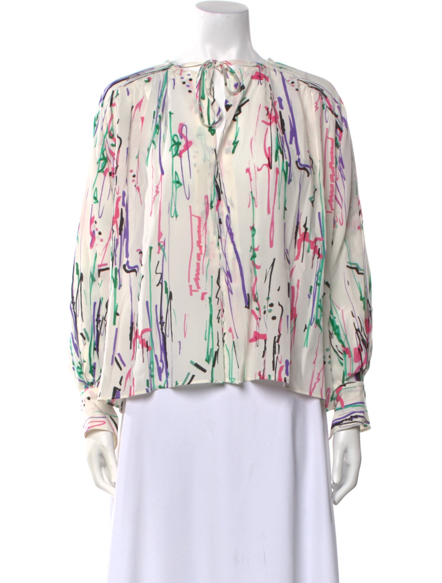Isabel Marant Silk Printed Blouse