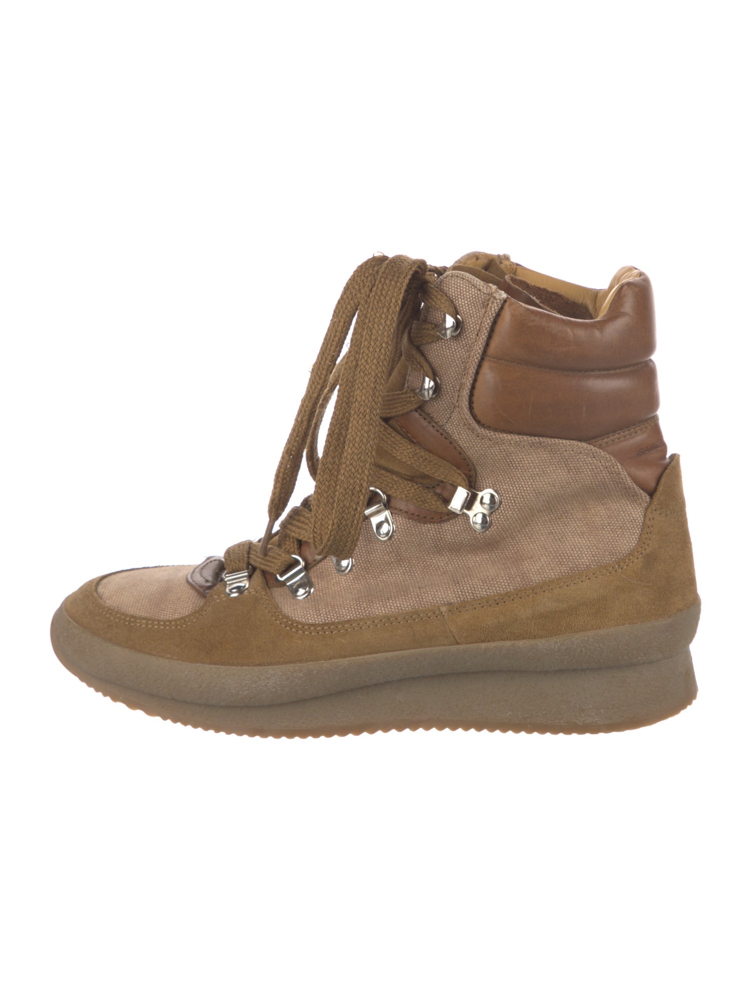 Isabel Marant Leather Hiking Boots