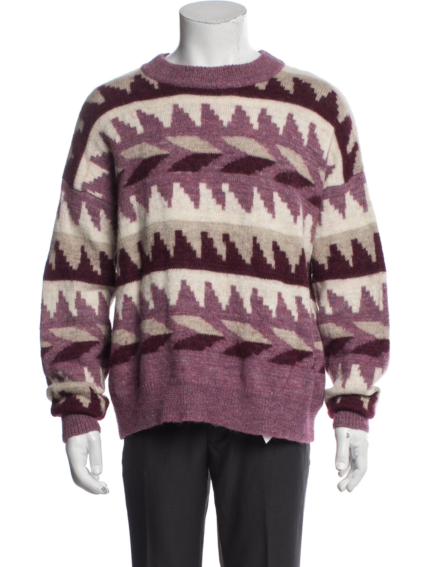 Isabel Marant Printed Crew Neck Pullover