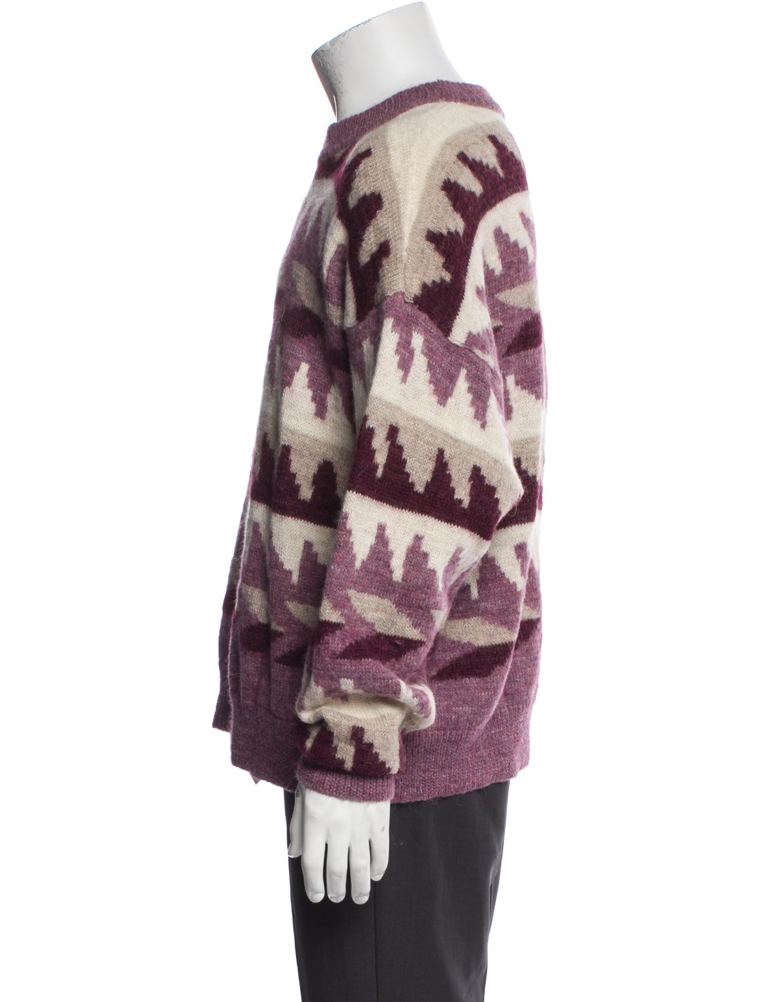 Isabel Marant Printed Crew Neck Pullover