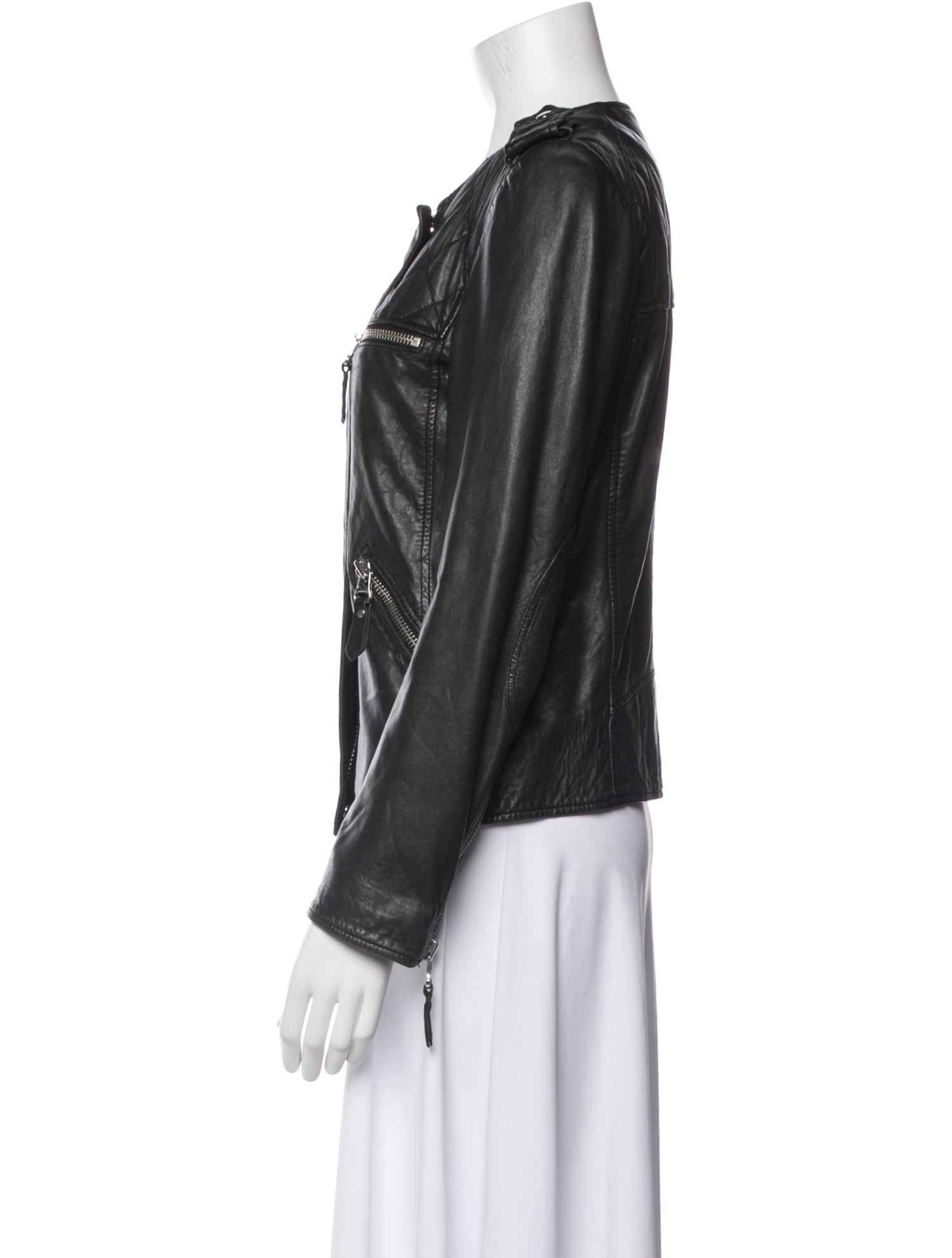 Isabel Marant Lambskin Biker Jacket