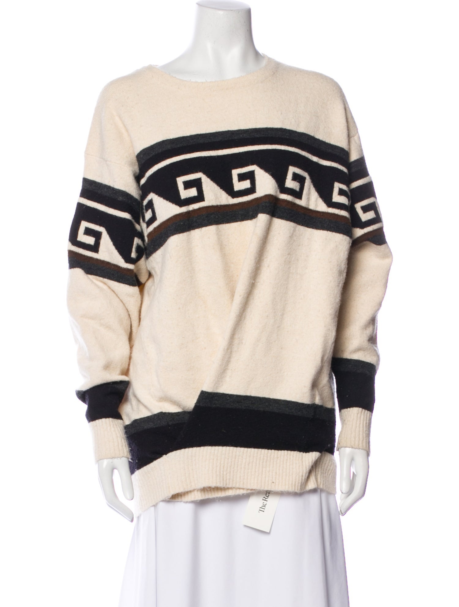 Isabel Marant Wool Graphic Print Sweater