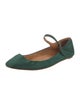 Isabel Marant Satin Mary Jane Flats