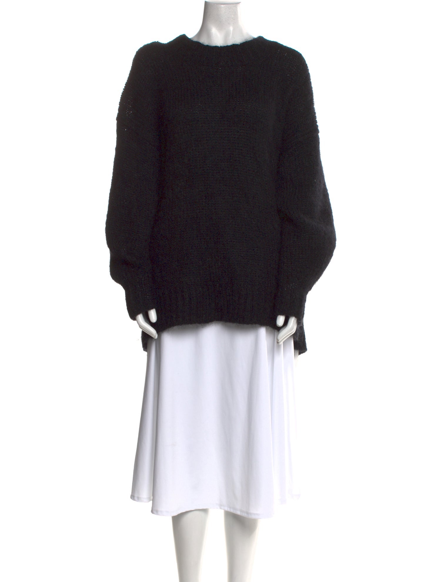 Isabel Marant Kid Mohair Crew Neck Sweater