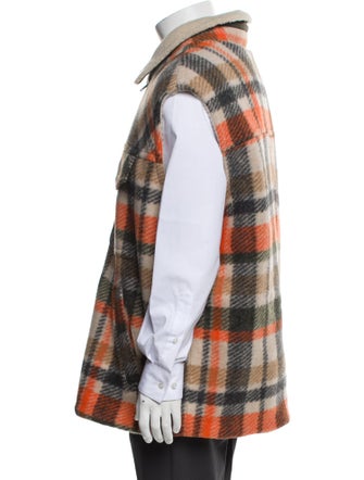 Isabel Marant Plaid Print Vest