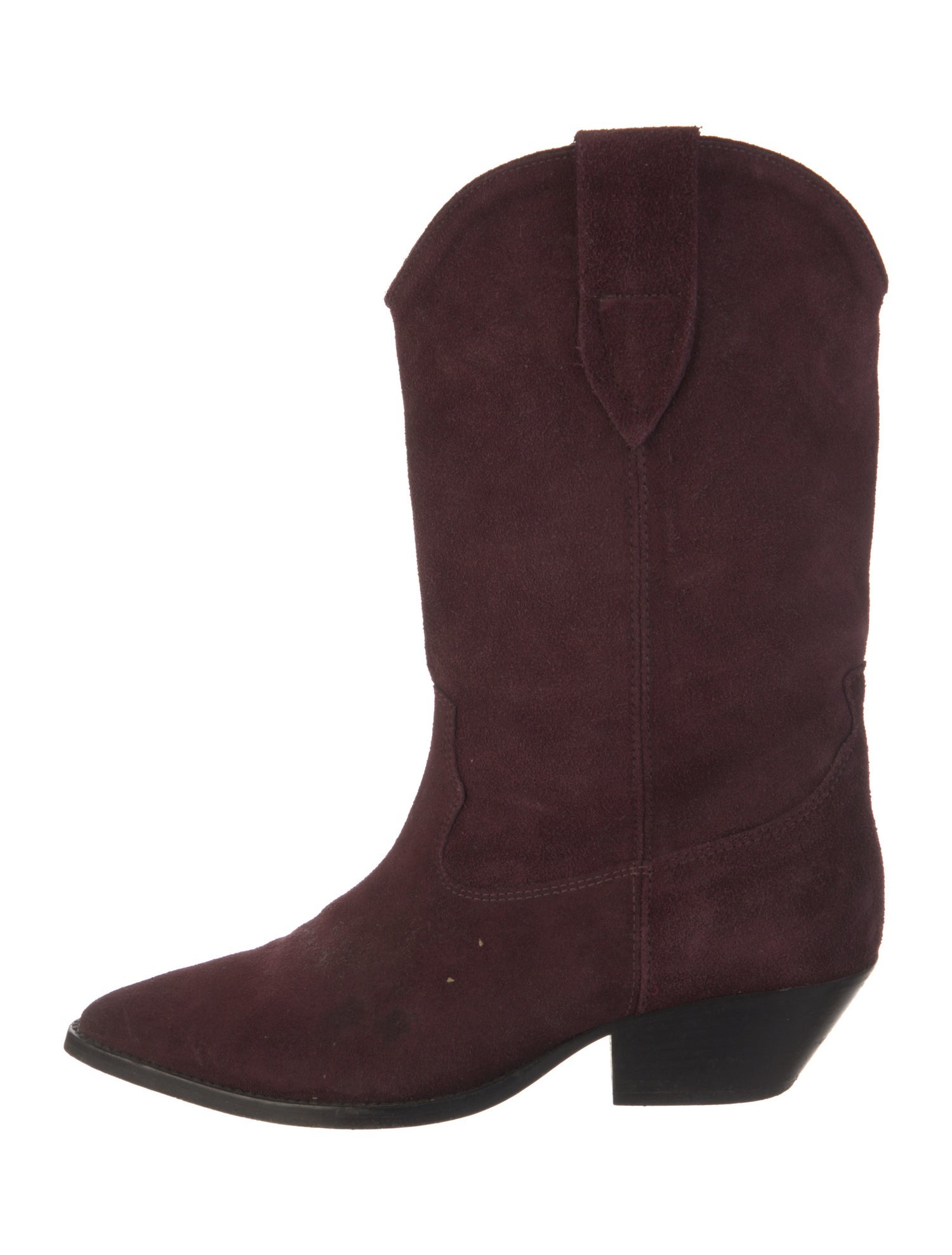 Isabel Marant Suede Western Boots