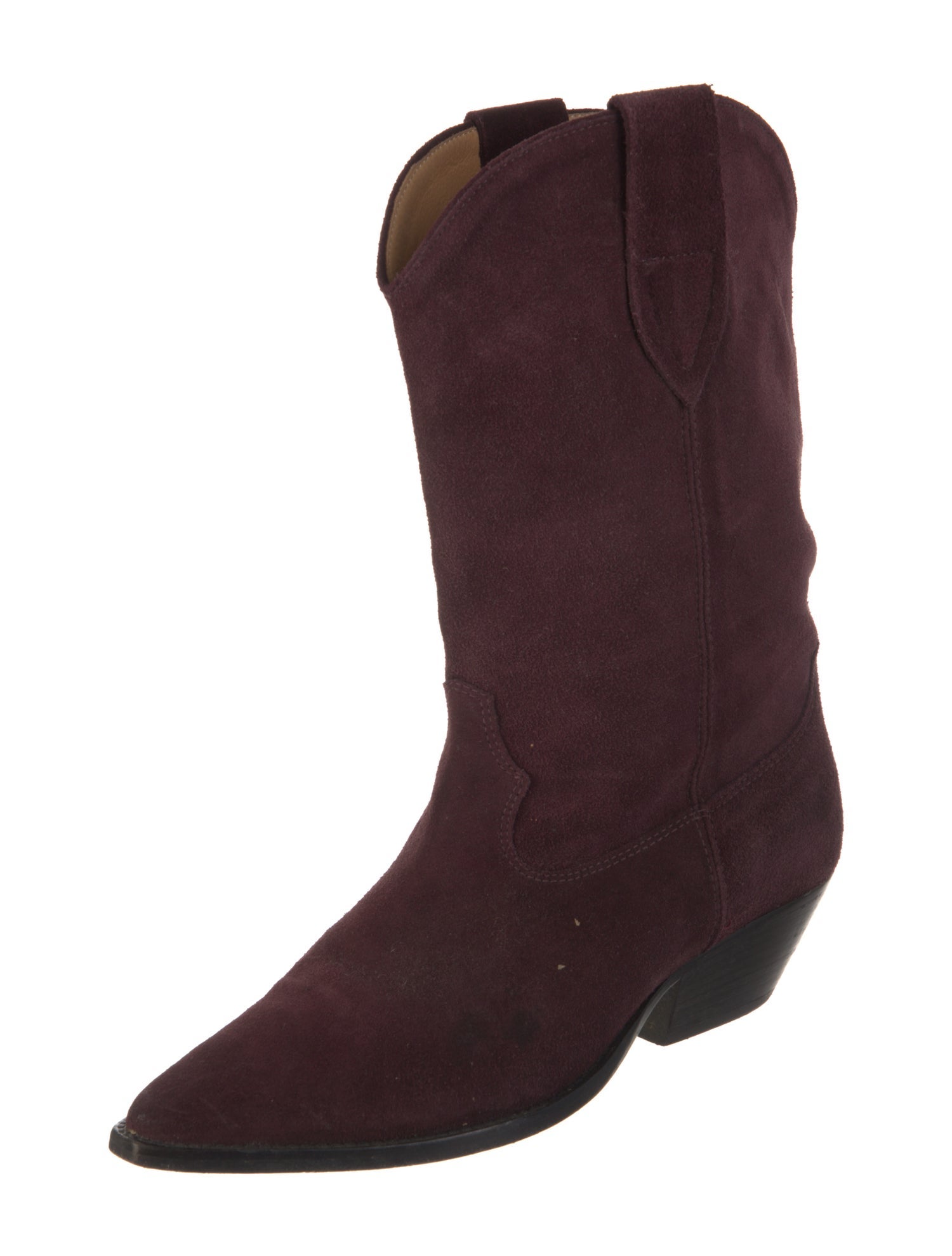 Isabel Marant Suede Western Boots