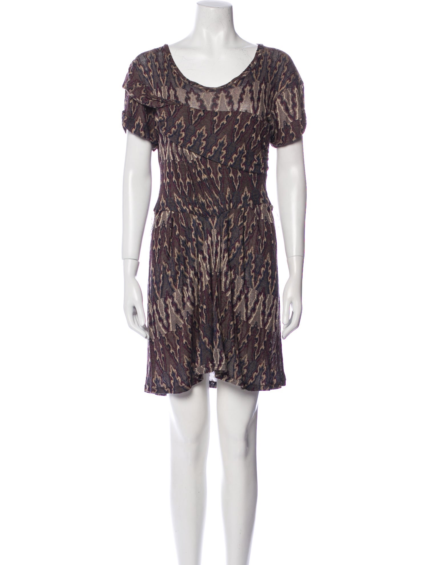 Isabel Marant Printed Mini Dress