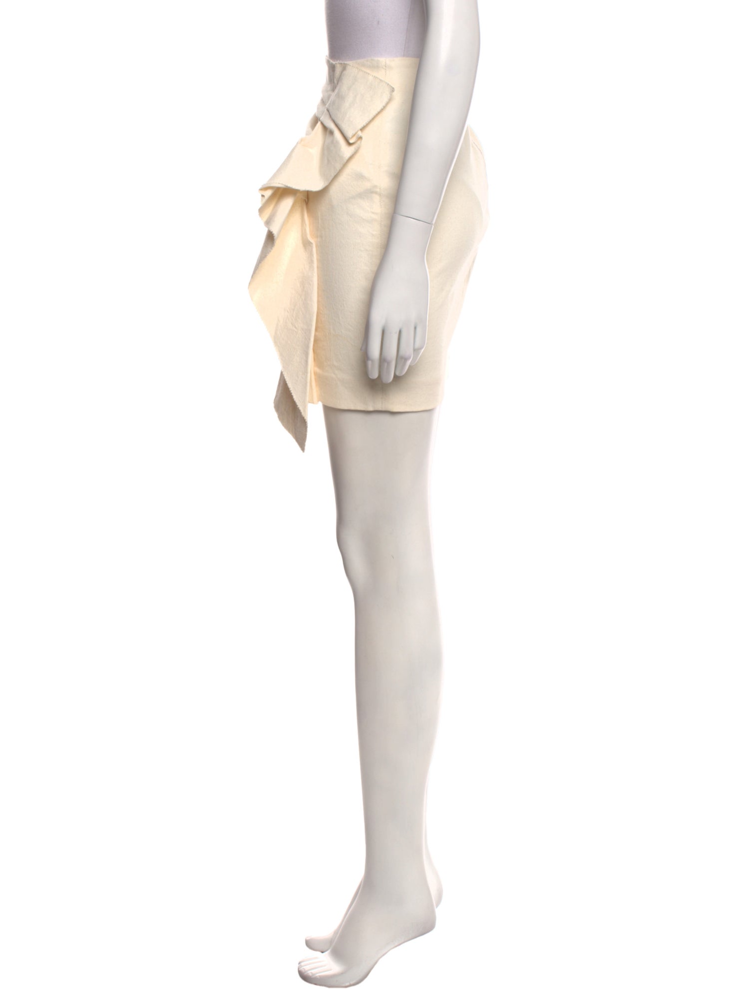 Ruffle Embellishment Mini Skirt