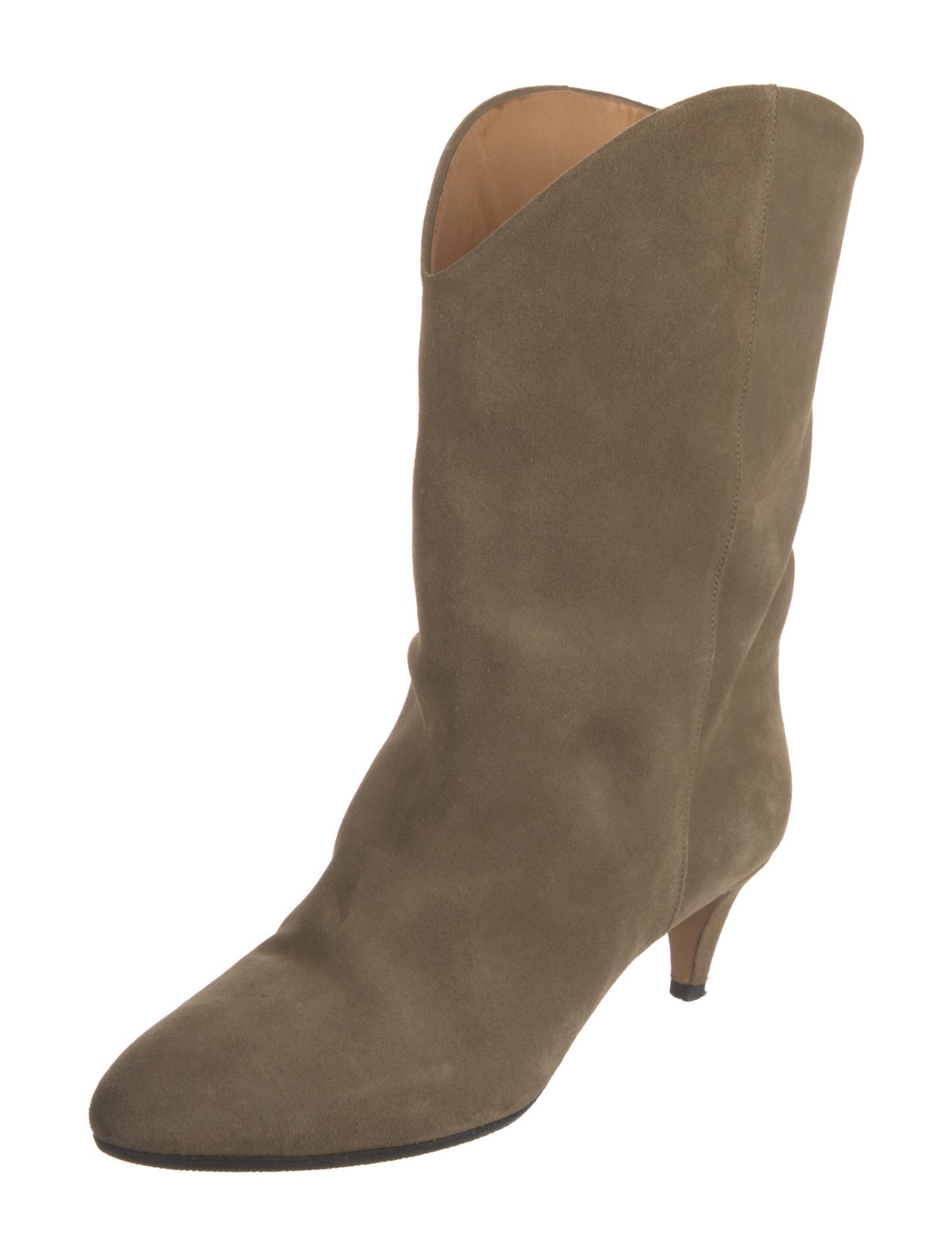 Isabel Marant Suede Western Boots