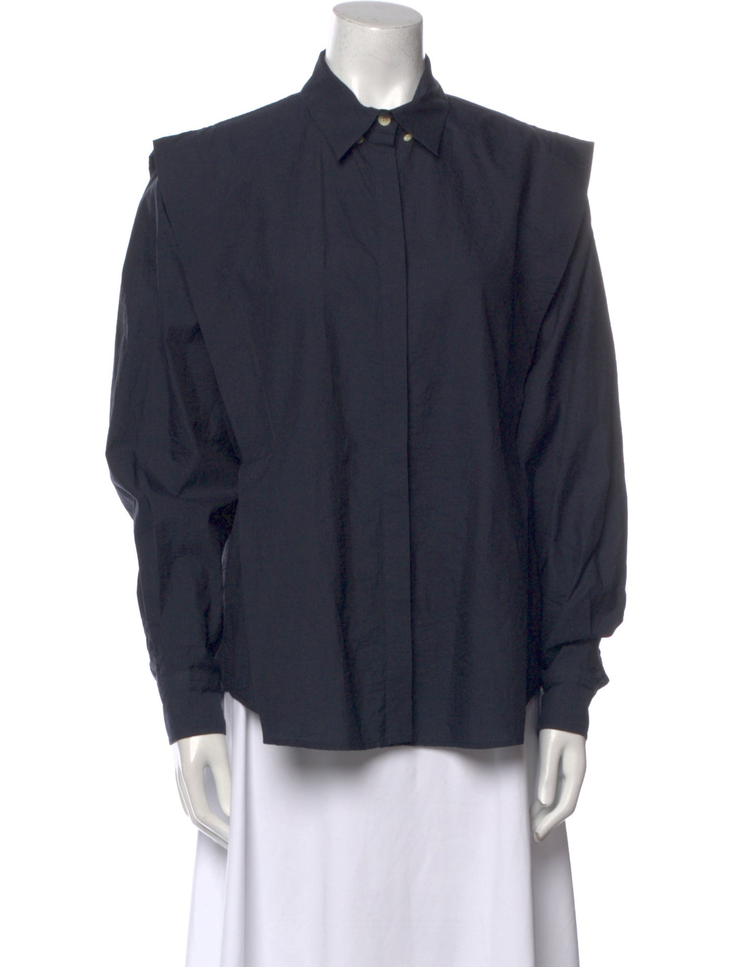 Isabel Marant Long Sleeve Button-Up Top