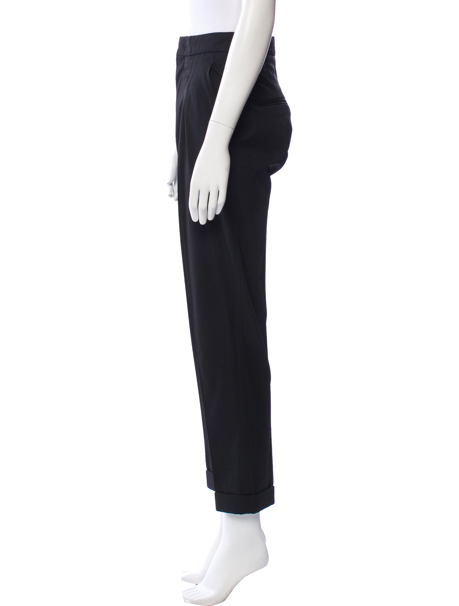 Isabel Marant Virgin Wool Straight Leg Pants