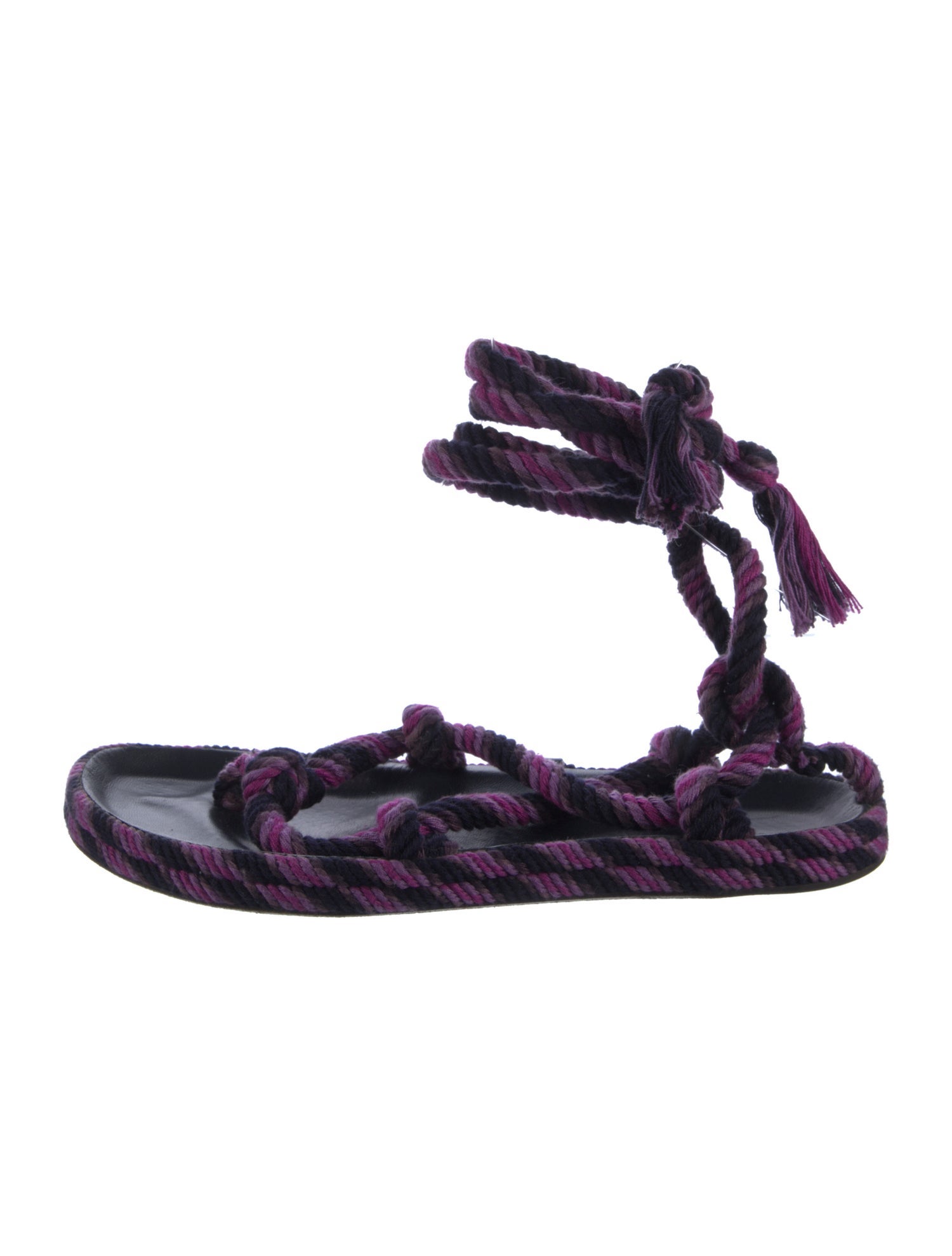 Isabel Marant Colorblock Pattern Gladiator Sandals