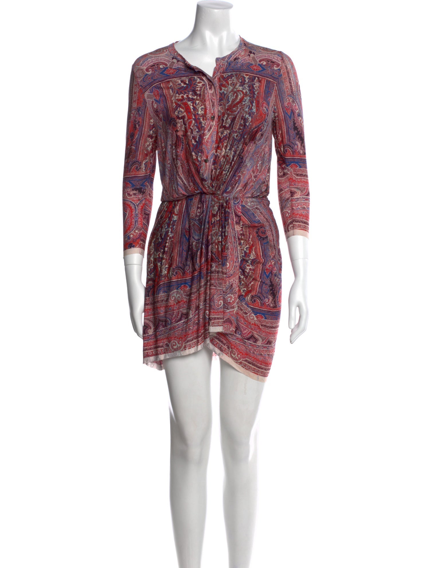 Isabel Marant Paisley Print Mini Dress