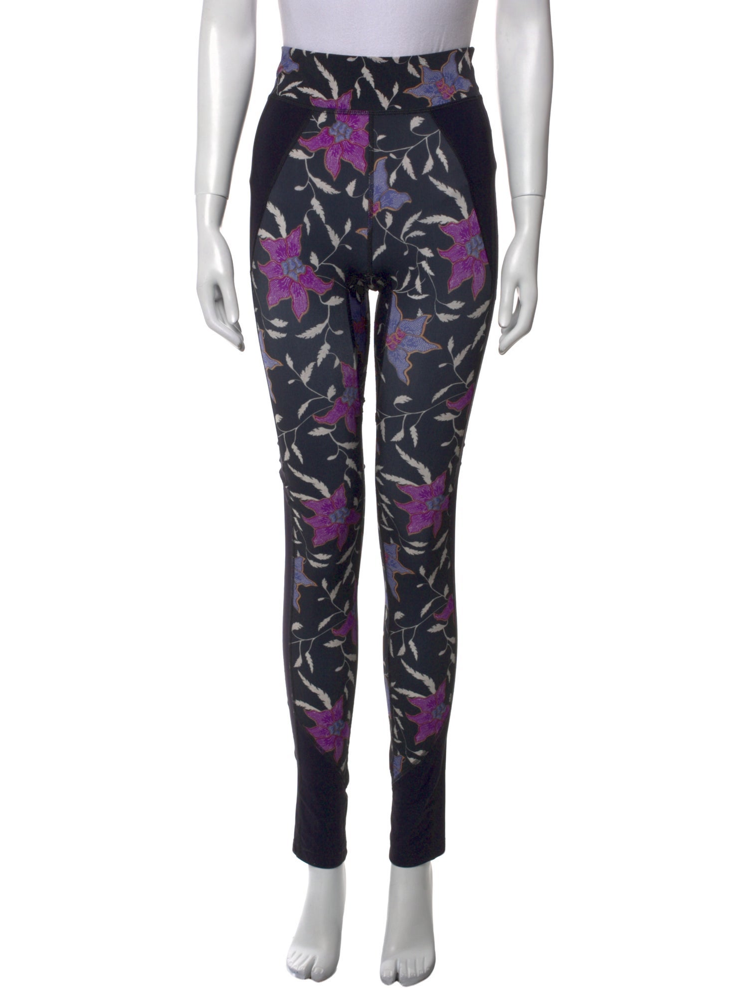 Isabel Marant Floral Print Skinny Leg Pants w/ Tags