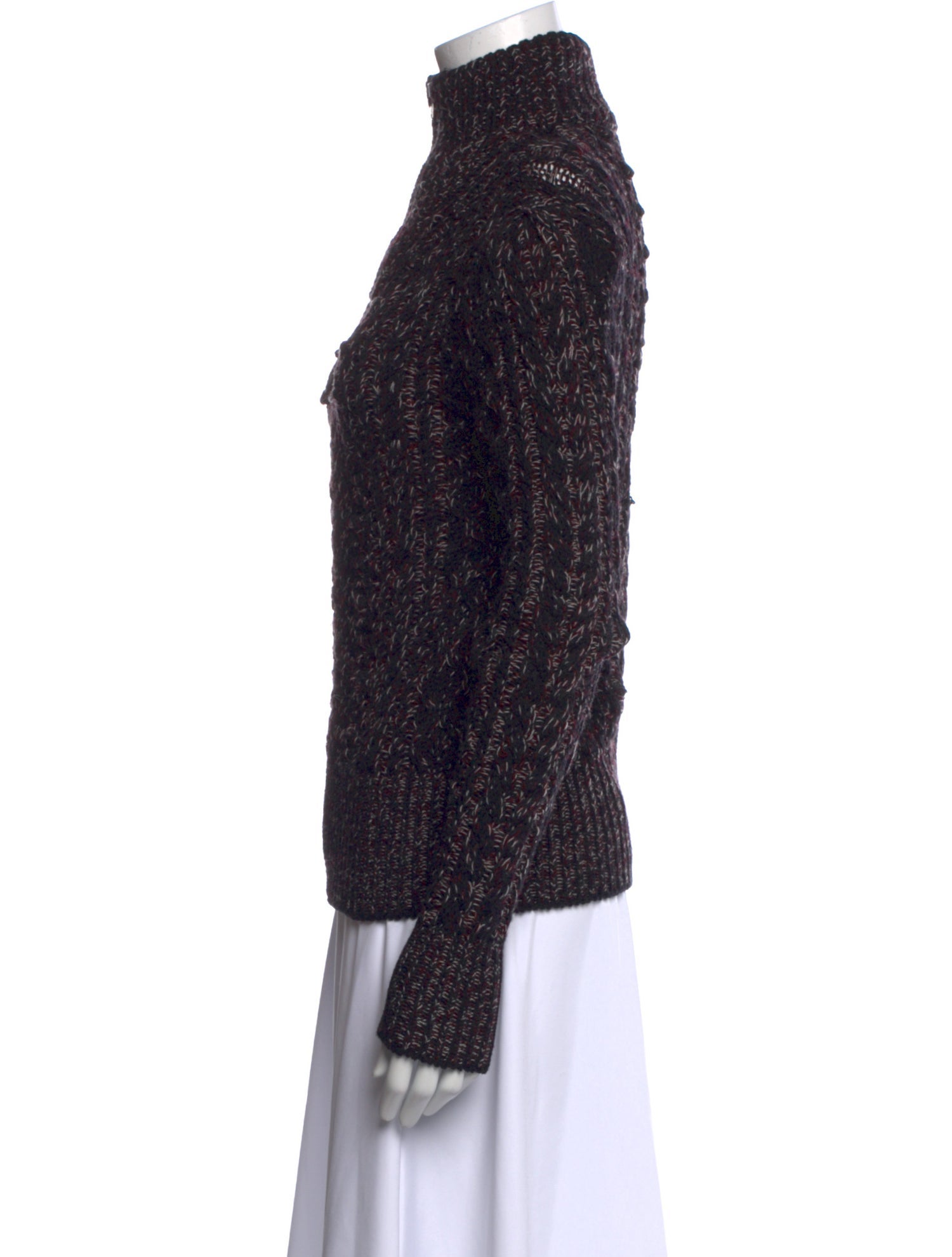 Isabel Marant Wool Mock Neck Sweater