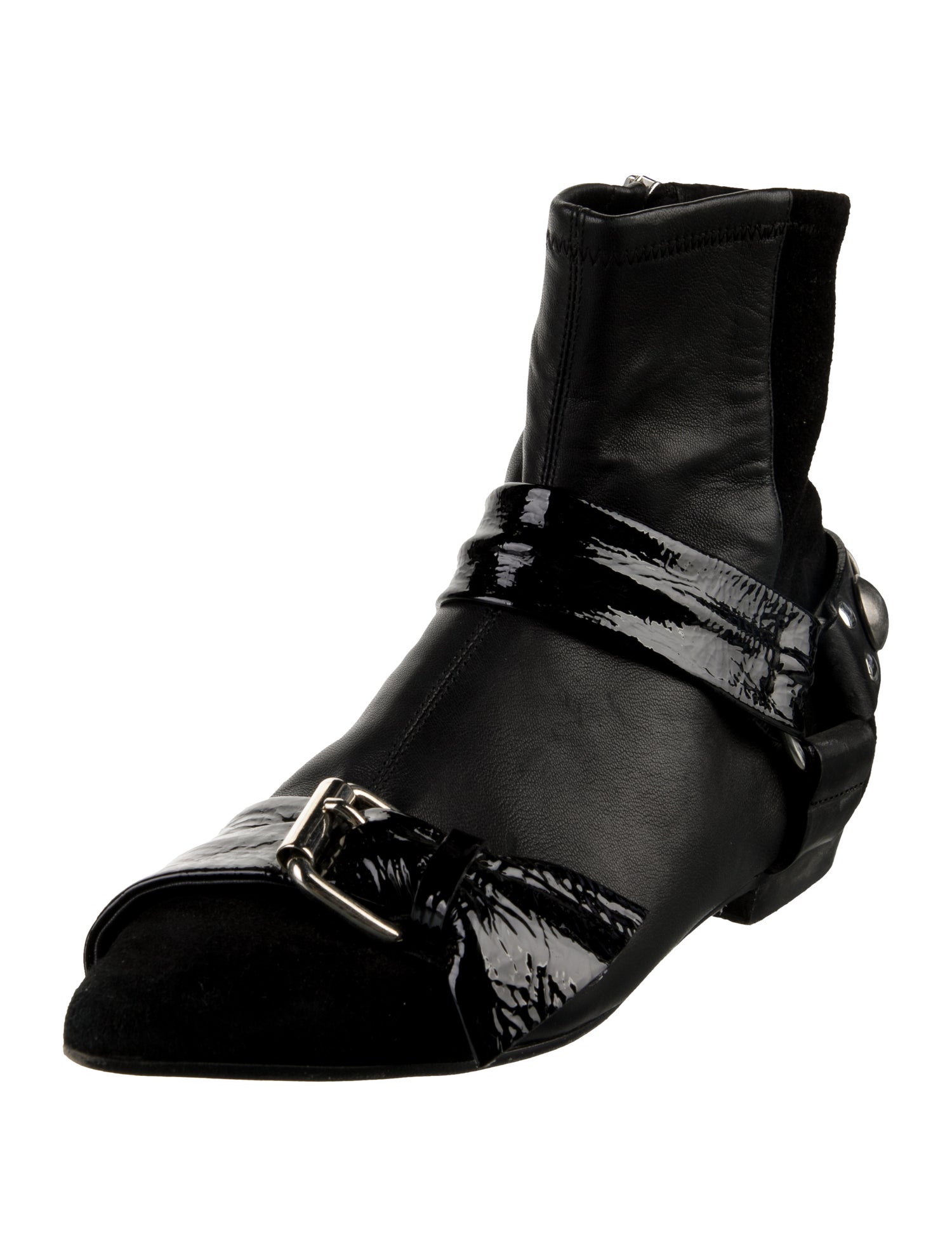 Isabel Marant Leather Moto Boots