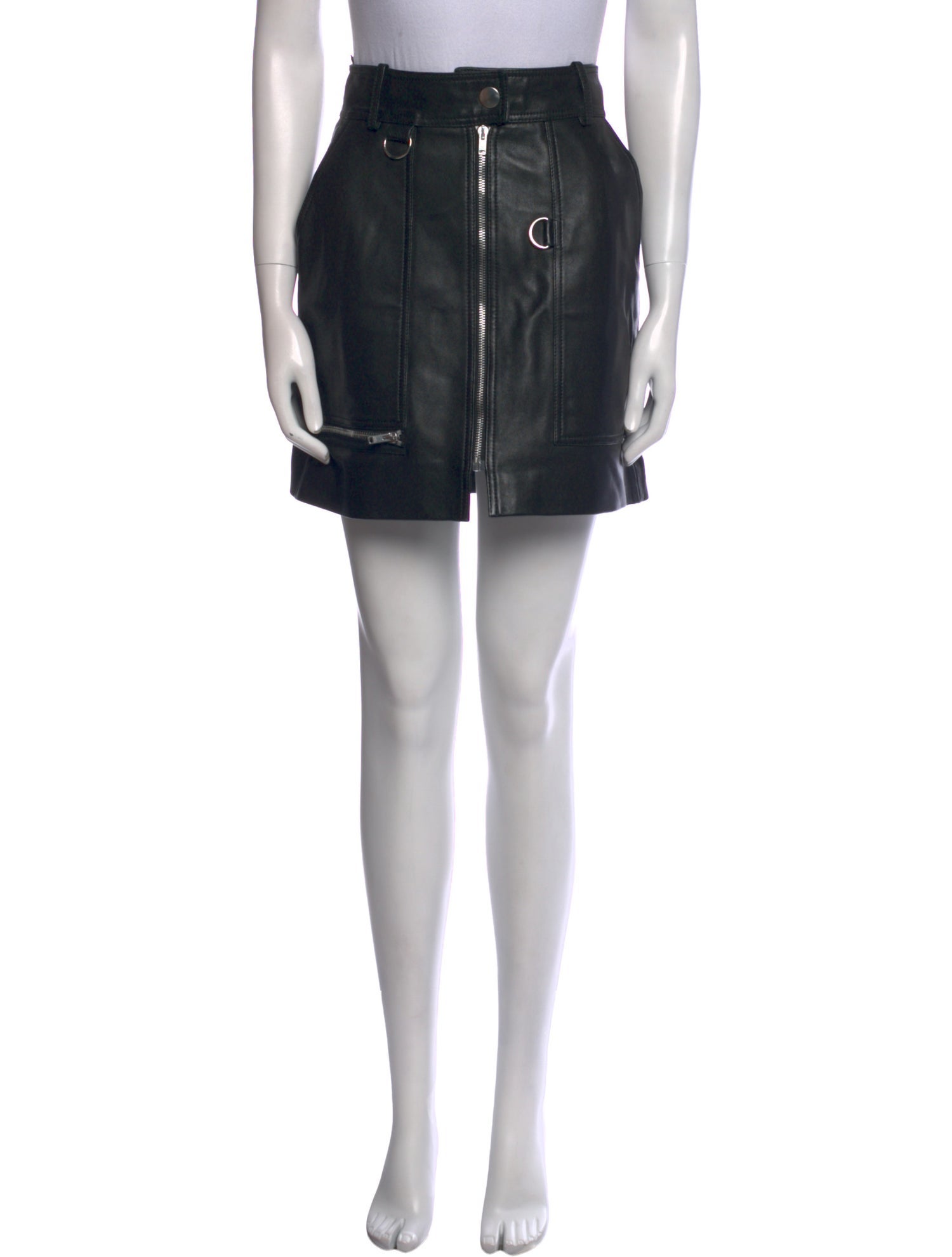 Isabel Marant Lambskin Mini Skirt
