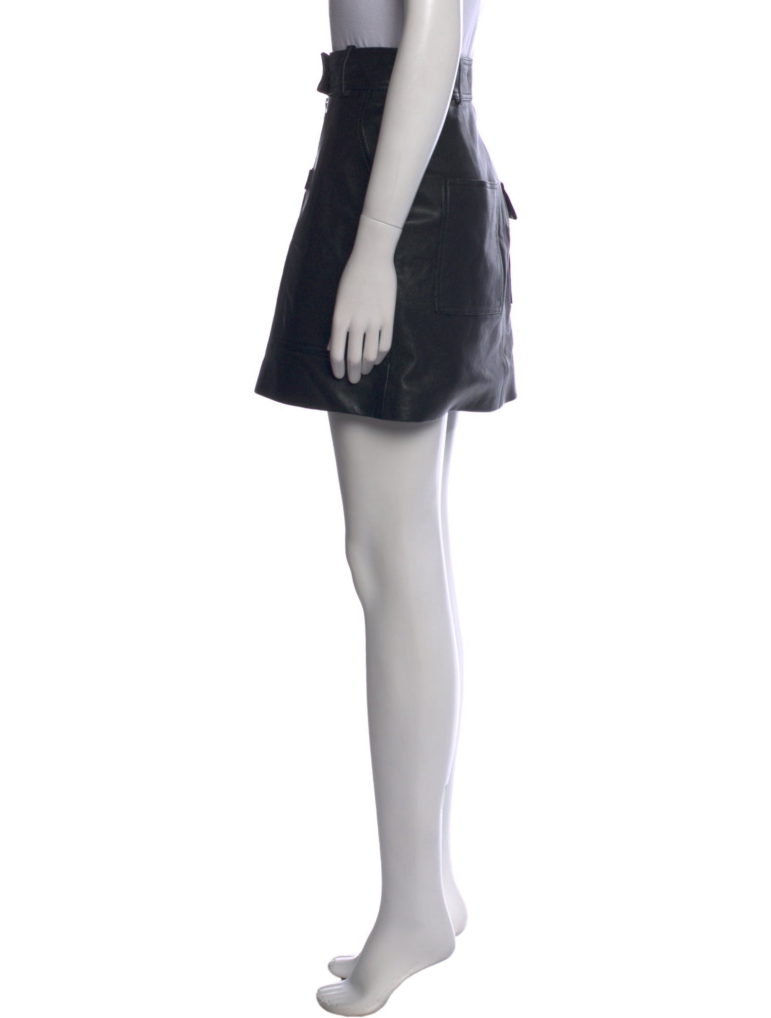 Isabel Marant Lambskin Mini Skirt