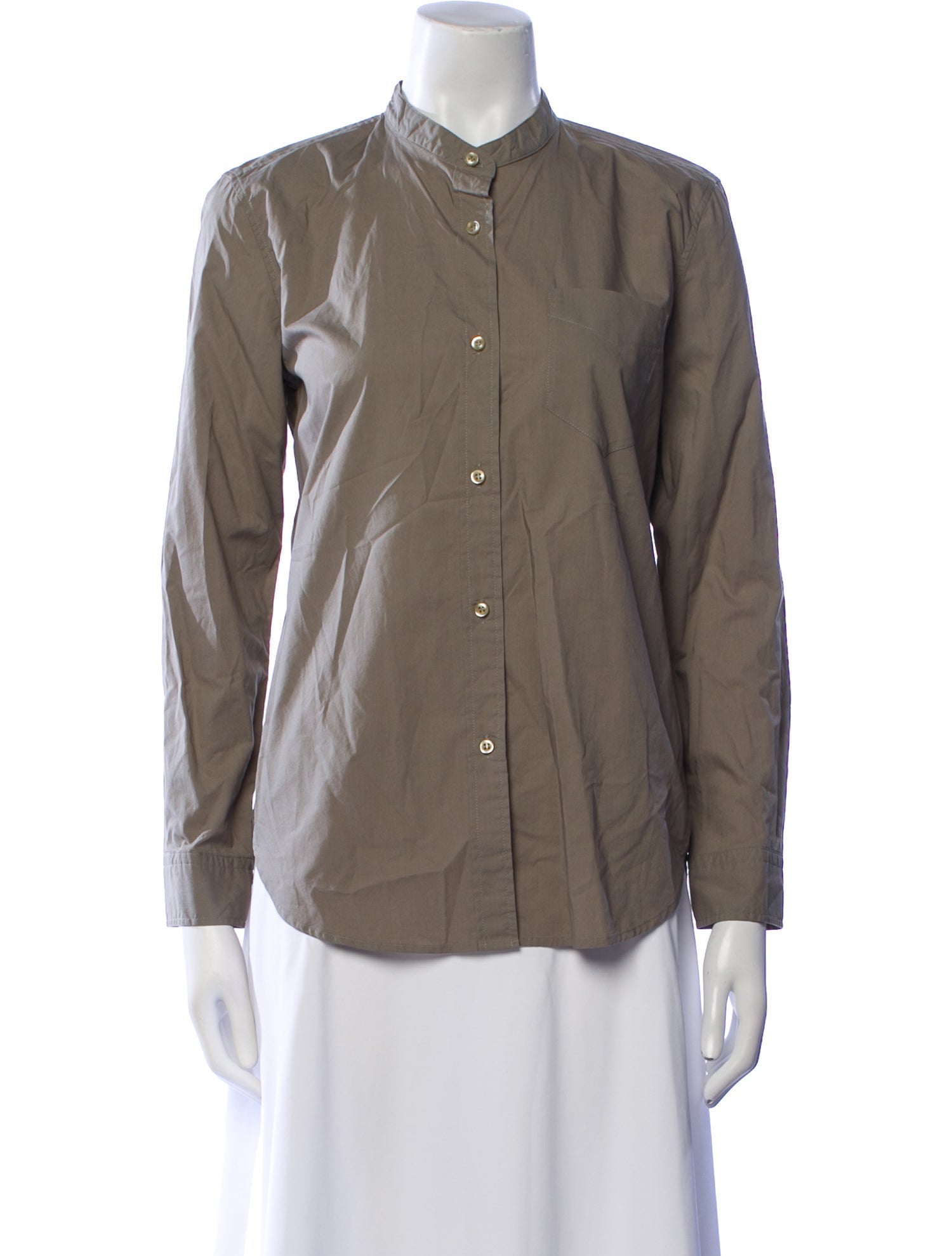 Isabel Marant Long Sleeve Button-Up Top