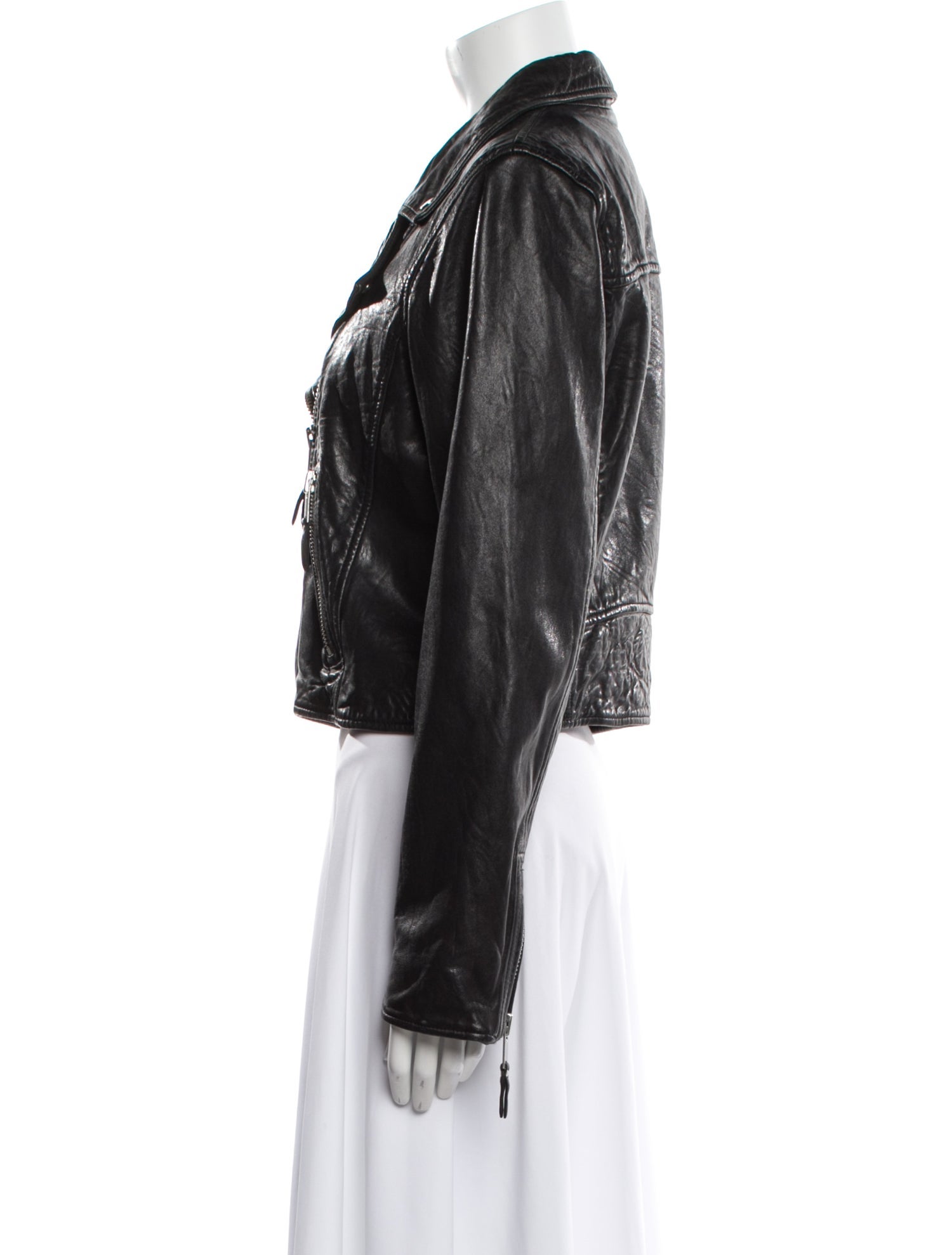 Isabel Marant Lamb Leather Biker Jacket