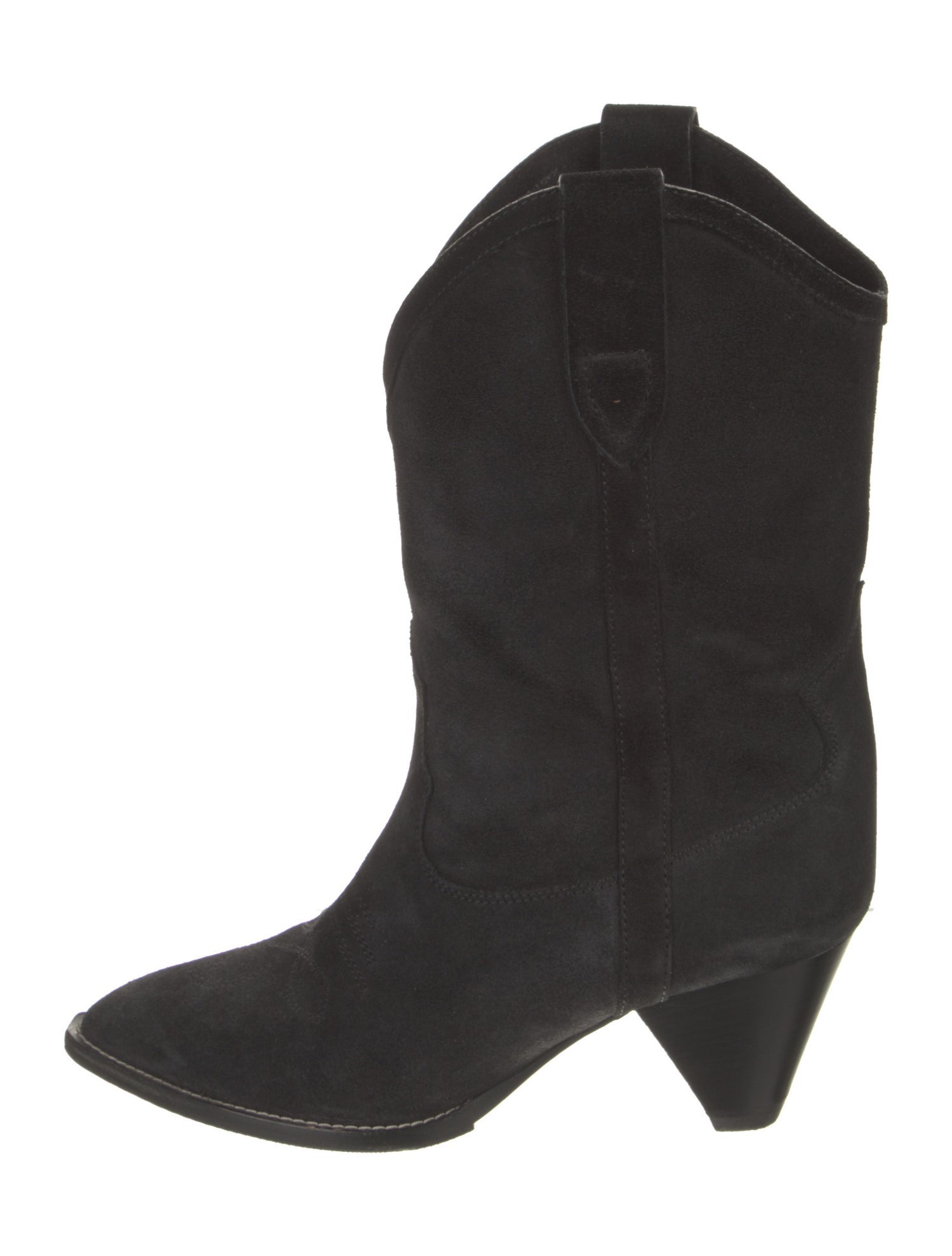 Isabel Marant Suede Western Boots