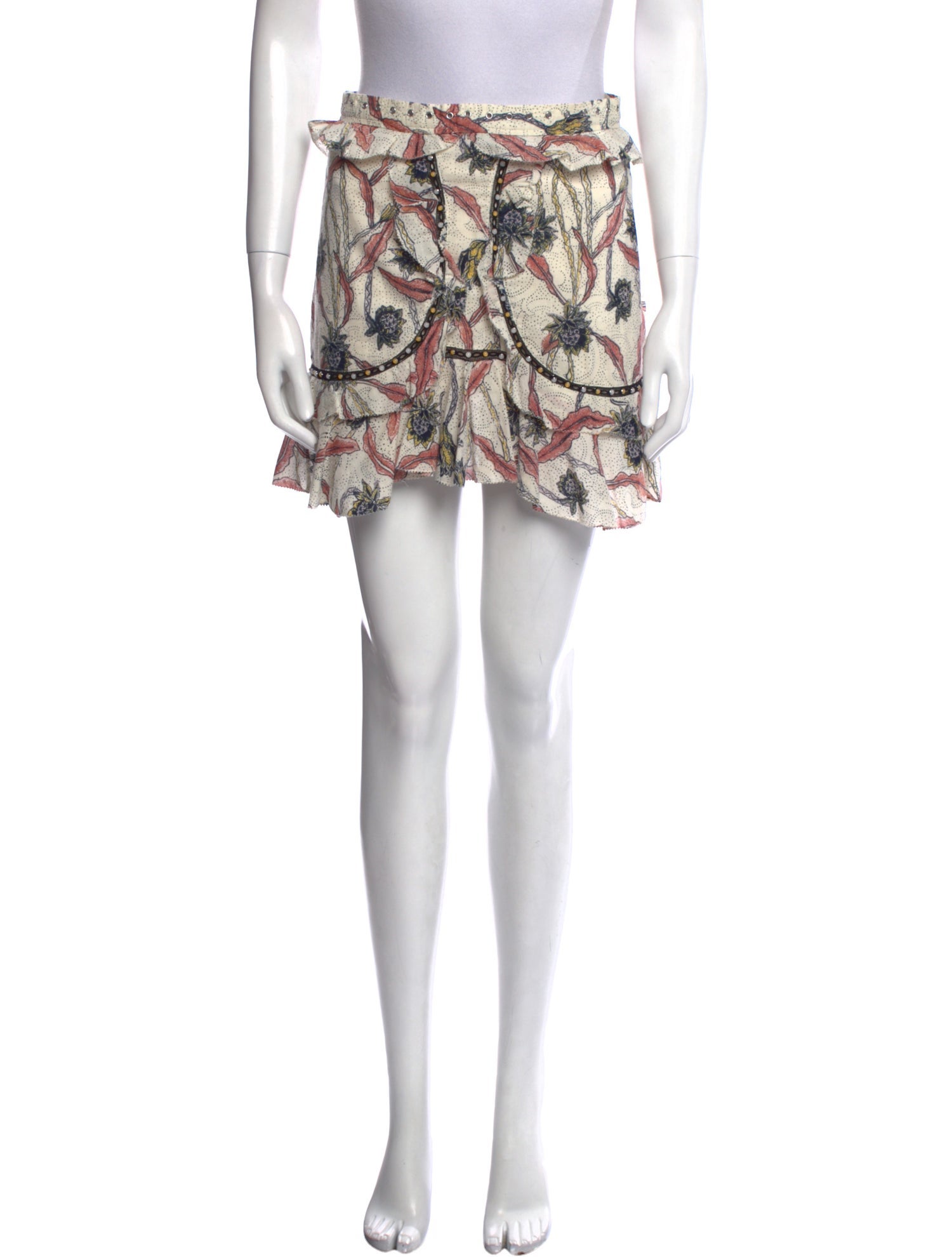 Isabel Marant Printed Mini Skirt