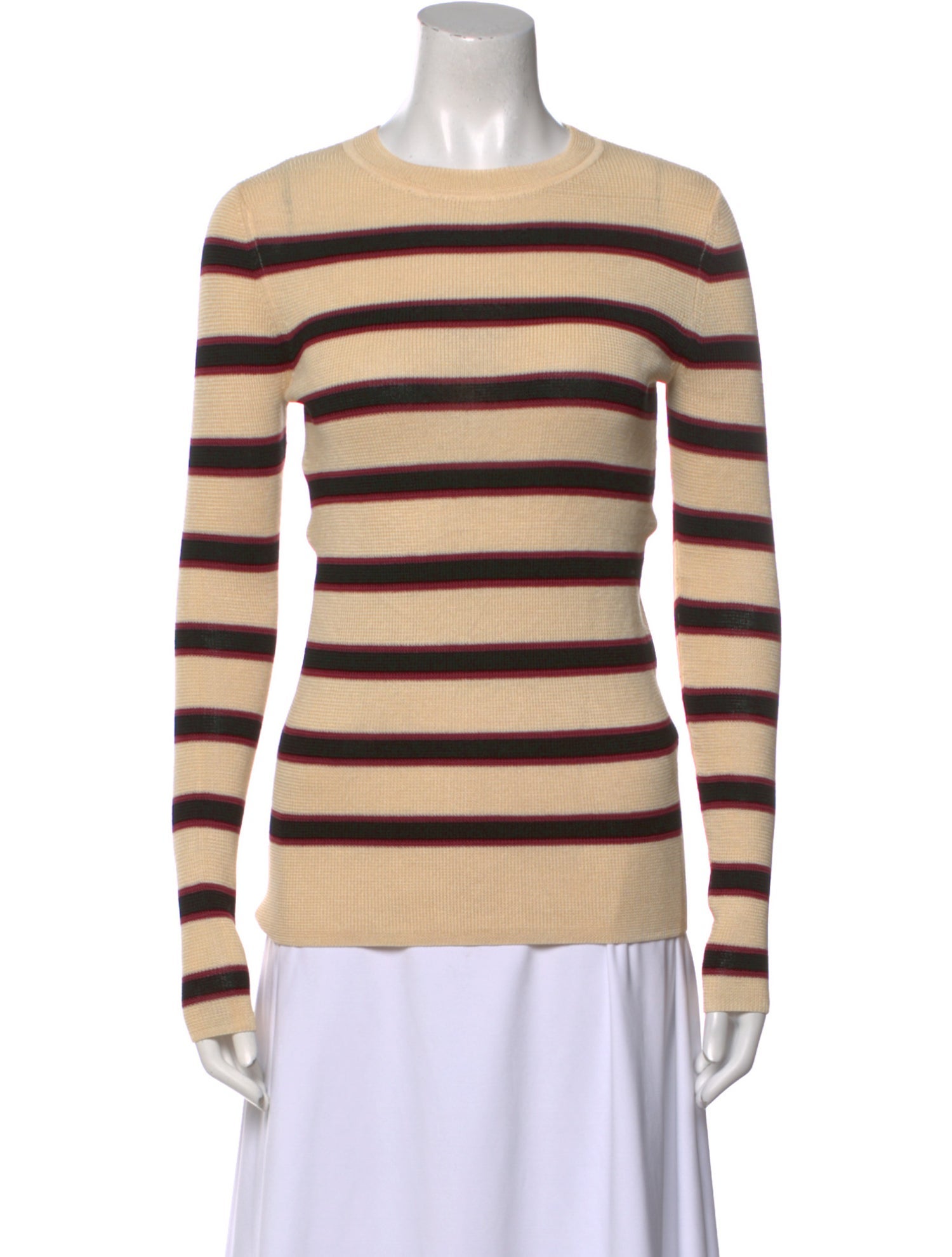 Isabel Marant Striped Crew Neck Sweater