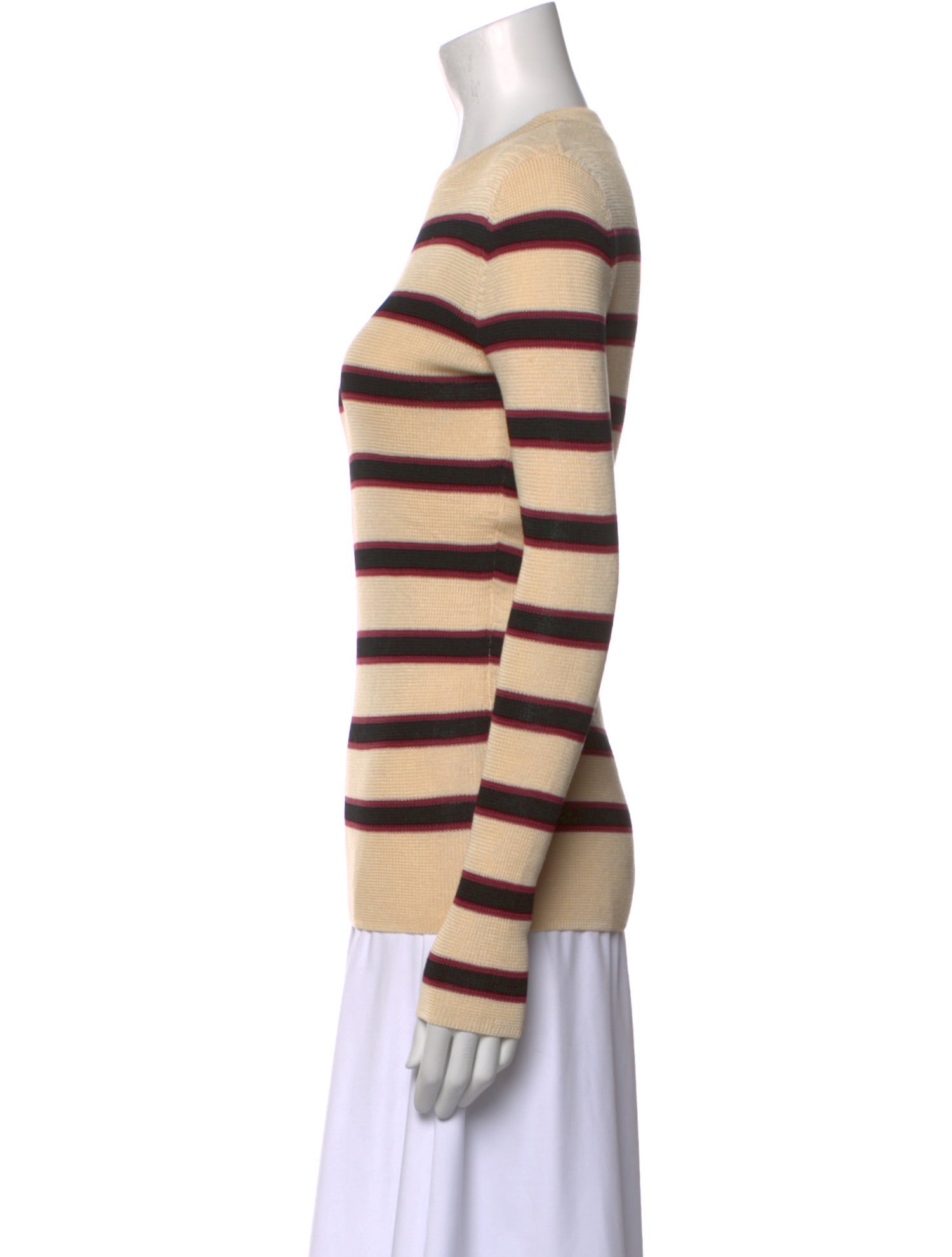 Isabel Marant Striped Crew Neck Sweater