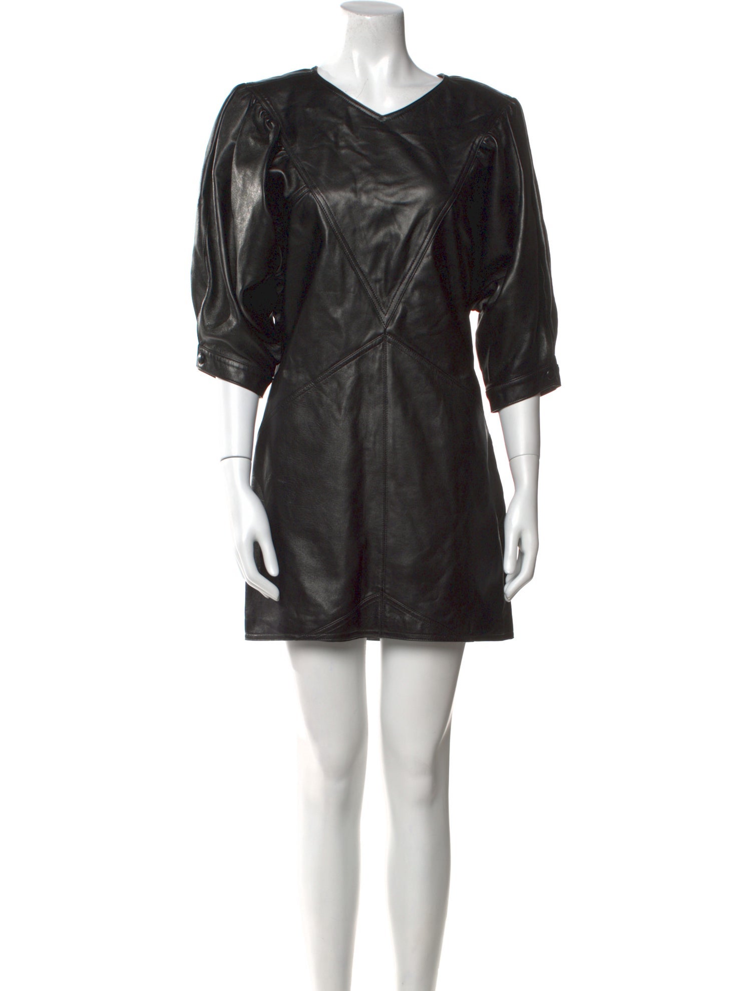 Isabel Marant Leather Mini Dress