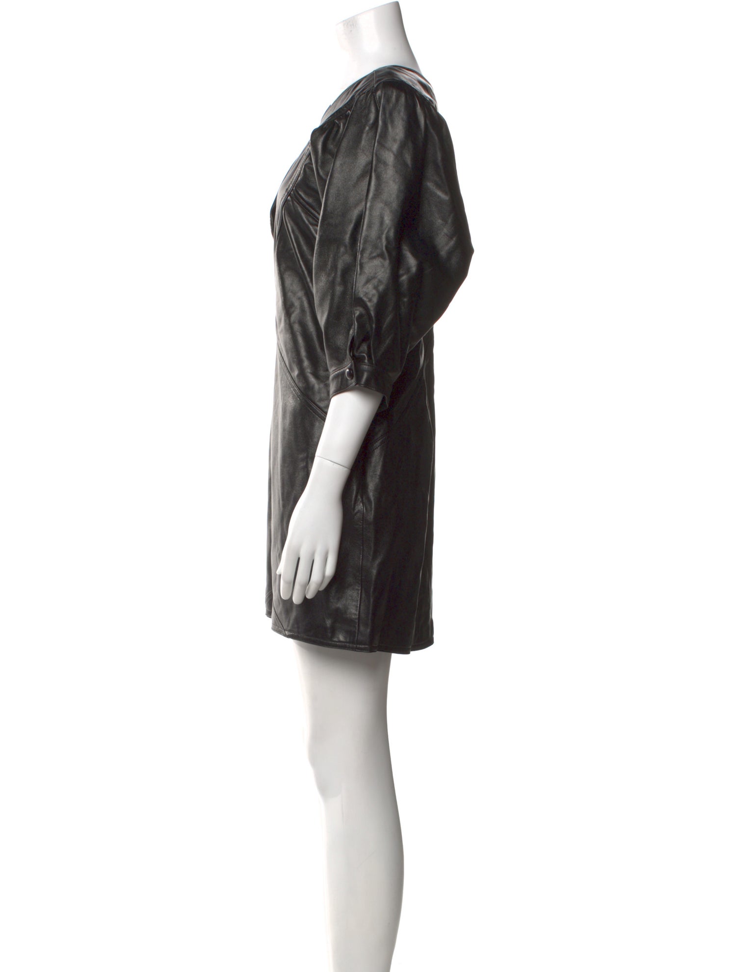 Isabel Marant Leather Mini Dress