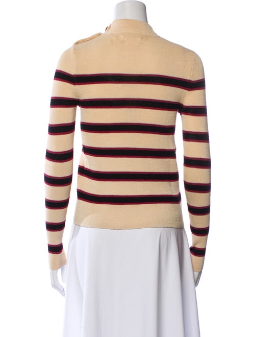 Étoile Isabel Marant Striped Mock Neck Sweater