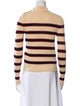 Étoile Isabel Marant Striped Mock Neck Sweater