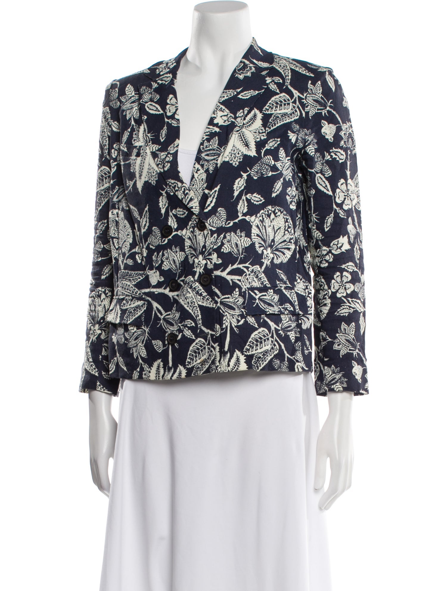 Isabel Marant Floral Print Blazer