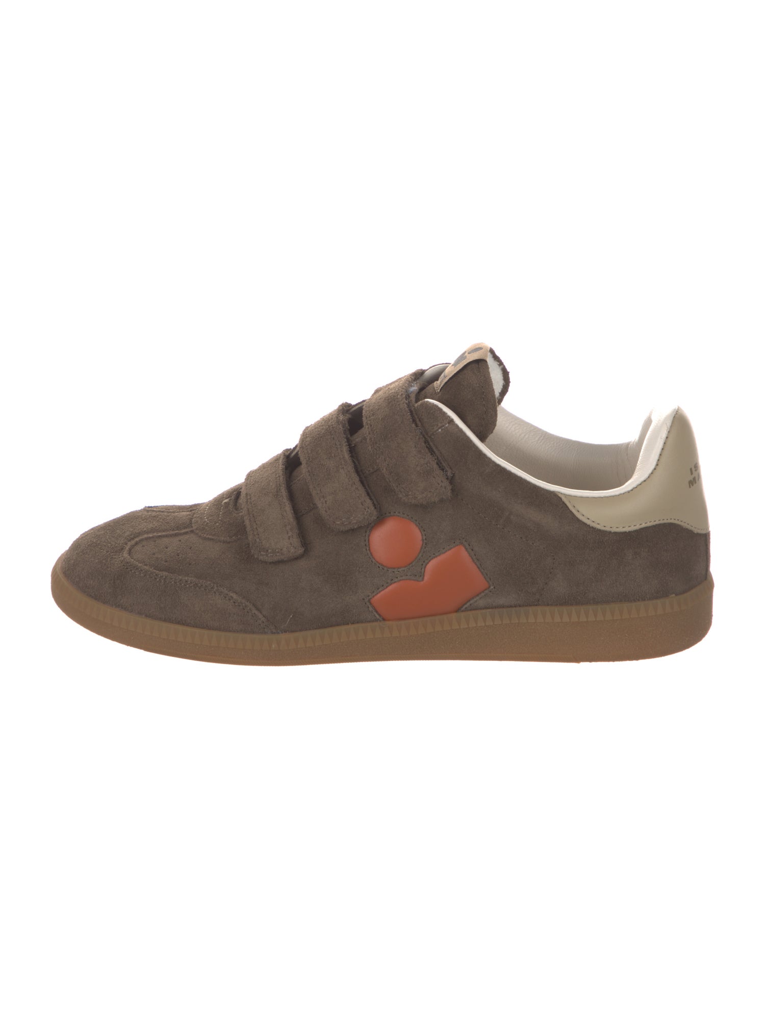Isabel Marant Suede Graphic Print Sneakers