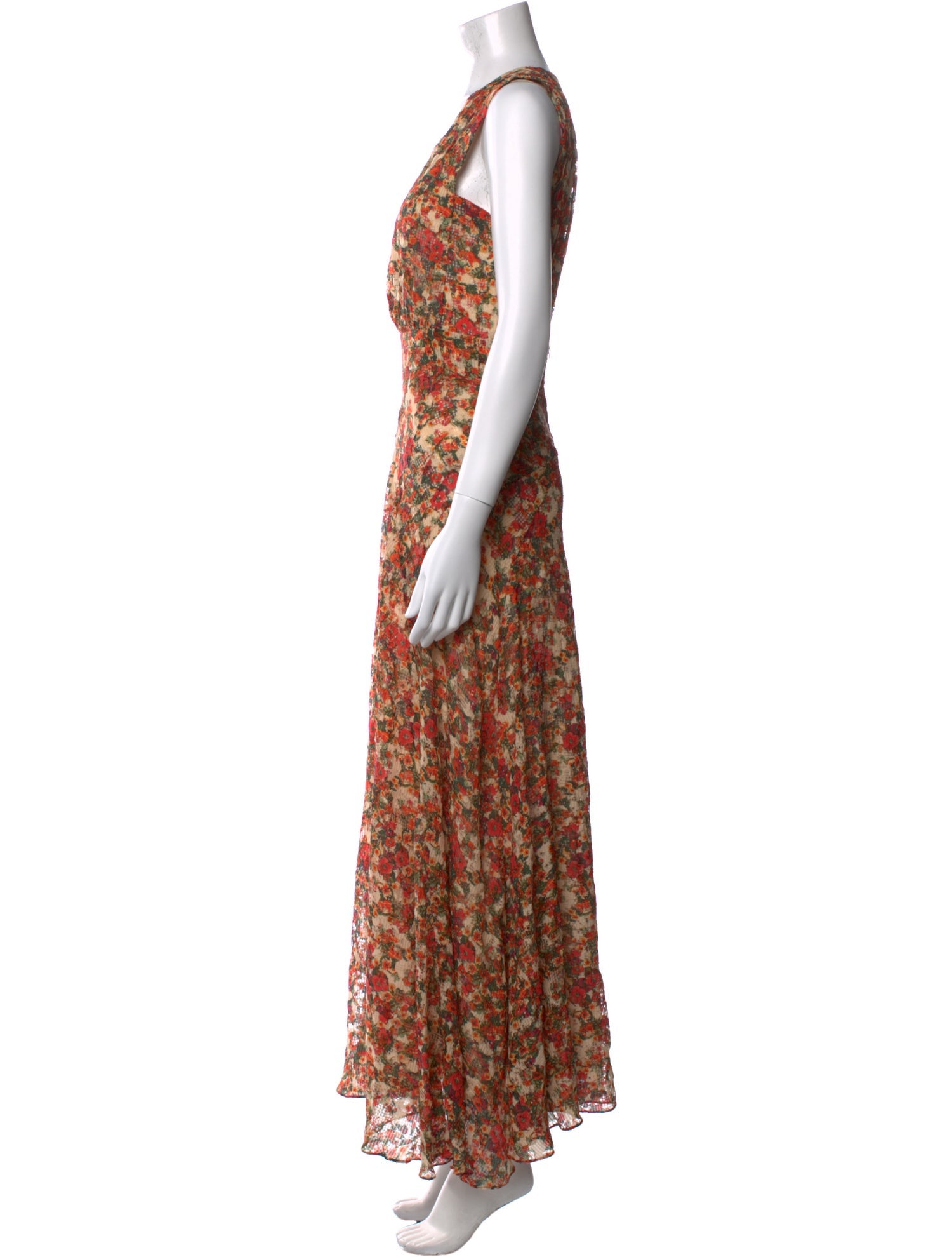 Isabel Marant Floral Print Long Dress