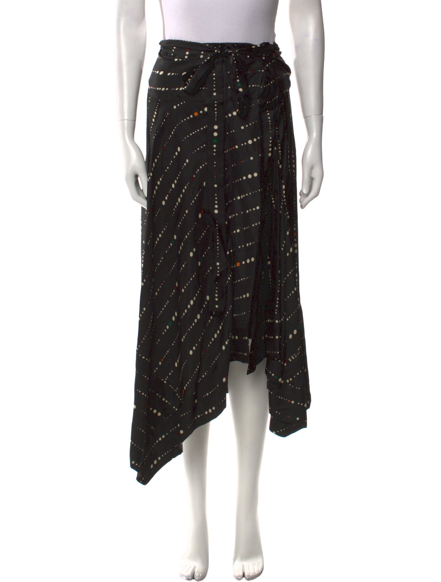 Isabel Marant Silk Midi Length Skirt